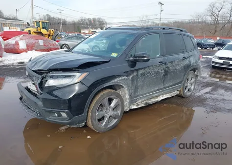 2021 Honda Passport Awd Touring z USA, uszkodzony, nr VIN 5FNYF8H96MB010784
